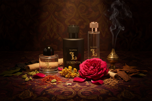 Luxentia Saffron Turkish Rose Incense 100ml