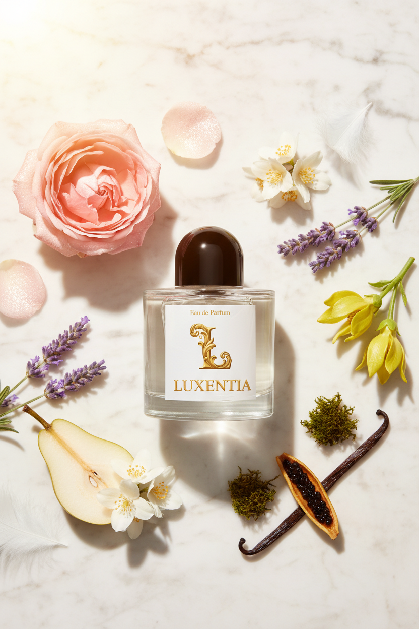 Luxentia Sparkling Rose Lavender Jasmine Ylang Mineral Musk Single 50ml