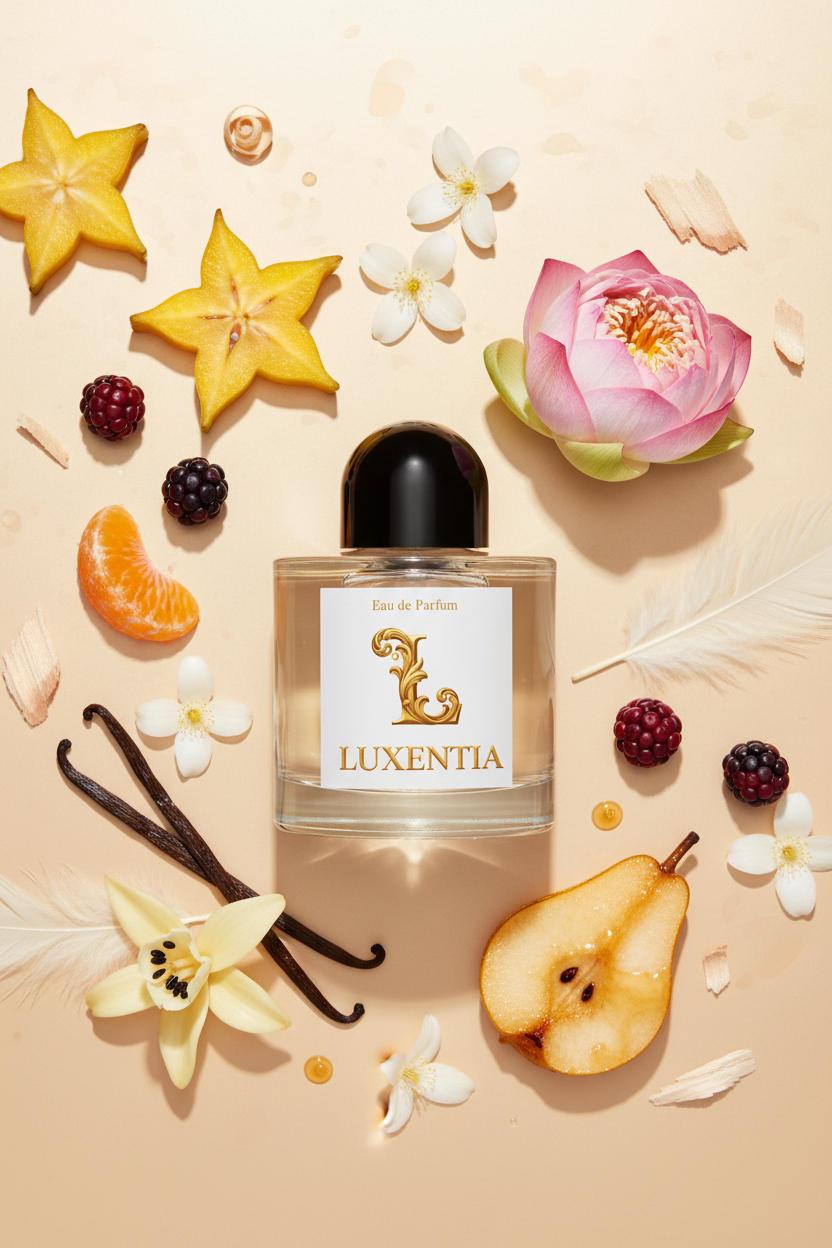 Luxentia Starfruit Boysenberry Lotus Vanilla Caramel Single 50ml
