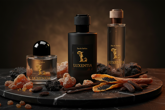Luxentia Three 100ml Bottles Balsamic Oriental Unisex Premium Ad