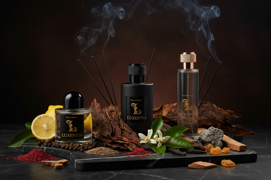 Luxentia Three 100ml Bottles Bold Smoky Oriental Oud Unisex Premium Ad