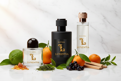 Luxentia Three 100ml Bottles Green Aromatic Unisex Premium Ad