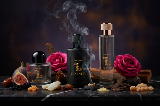 Luxentia Three 100ml Bottles Rare Resinous Smoky Oud Oriental Unisex Premium Ad