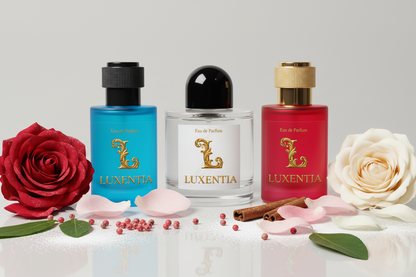 Luxentia Three Rose Varieties Spice Patchouli 50ml Retry
