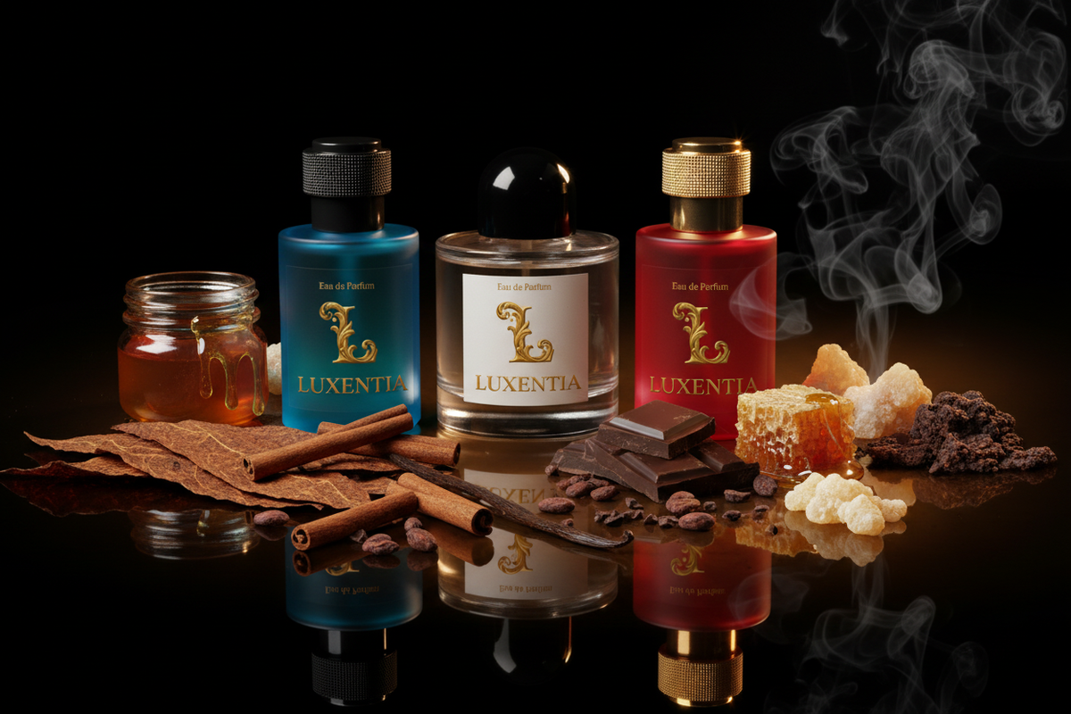 Luxentia Tobacco Cacao Myrrh Labdanum 50ml