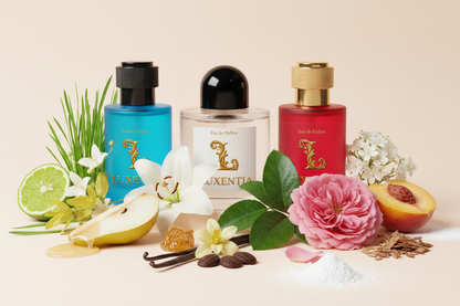 Luxentia Ylang Lily Rose Pear Peach Coconut Vanilla Sugar 50ml